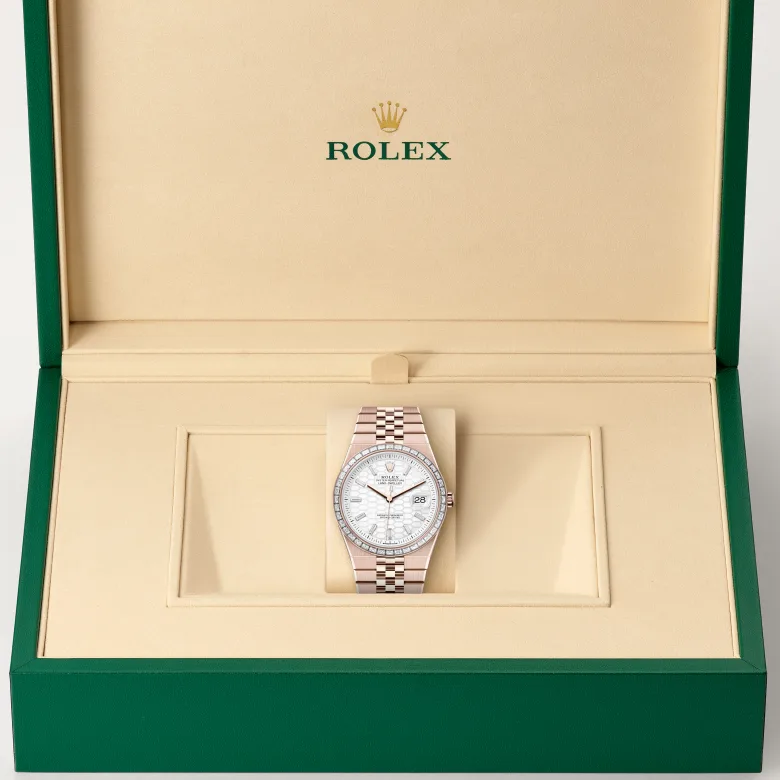 Shop the Rolex Watch M127385TBR-0003 | Hing Wa Lee Jewelers